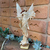 Anjo Artesanal de Palha Natural 39 cm - comprar online
