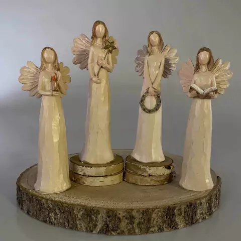 Anjos Decorativos Pequenos Unidade 15 cm