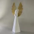 Anjo Decorativo Branco com Asa Dourada 30 cm na internet