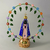 Nossa Senhora Aparecida Arco de Flores 19 cm na internet