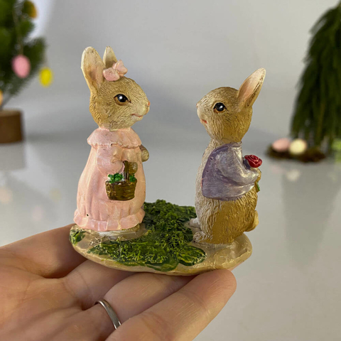 casal-miniatura-de-coelhos