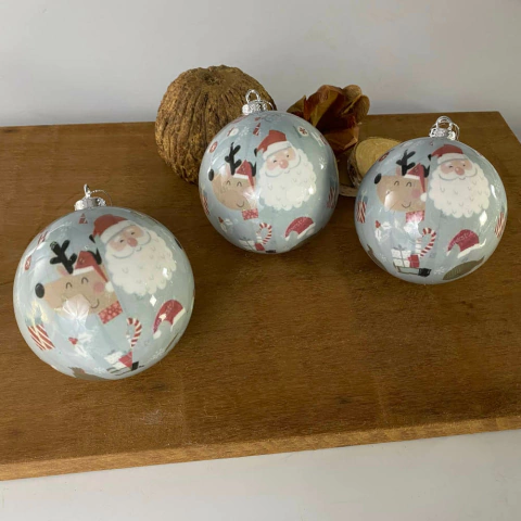 bolas-de-natal-com-desenho-do-papai-noel