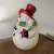 Pote de Natal Boneco de Neve 20 cm na internet