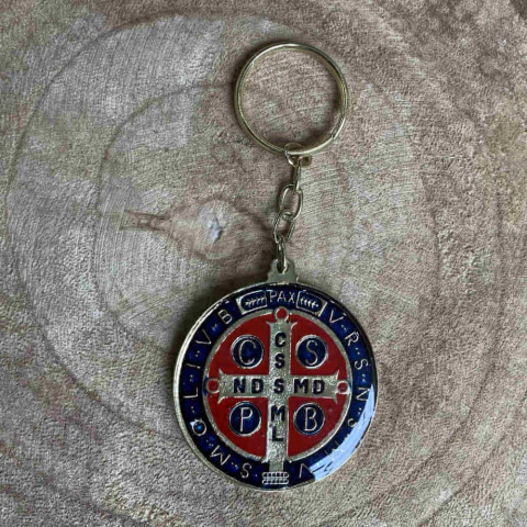 Chaveiro Medalhão de São Bento