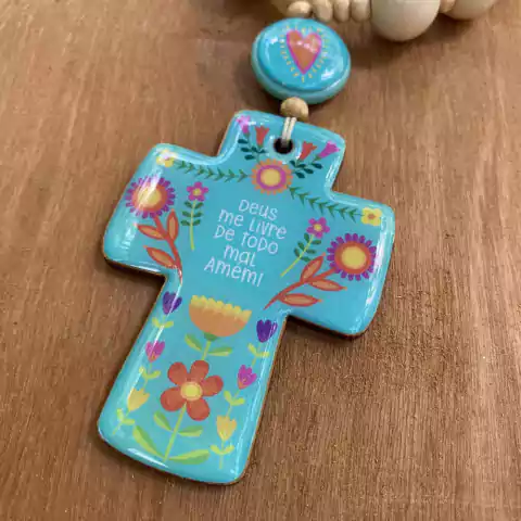 Dezena em Madeira Deus me Livre de Todo Mal Amém