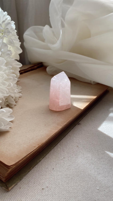 Cristal Guardian de Cuarzo Rosa - comprar online