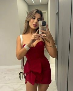 Vestido Natália Vermelho na internet