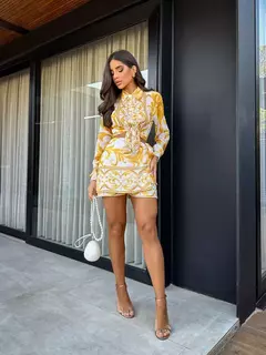 Conjunto Capri Amarelo - comprar online