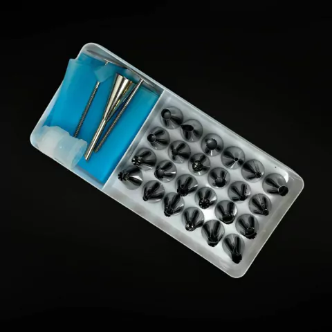 Kit Confeiteiro Bicos de Confeitaria 27 peças | Facas de Chef