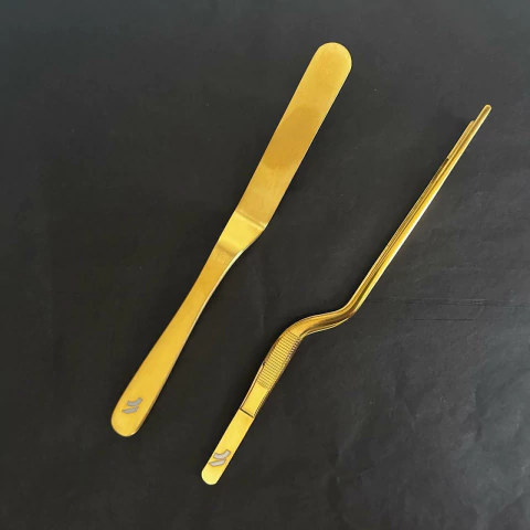 Conjunto Duplo Flex Wild Gold | Facas de Chef