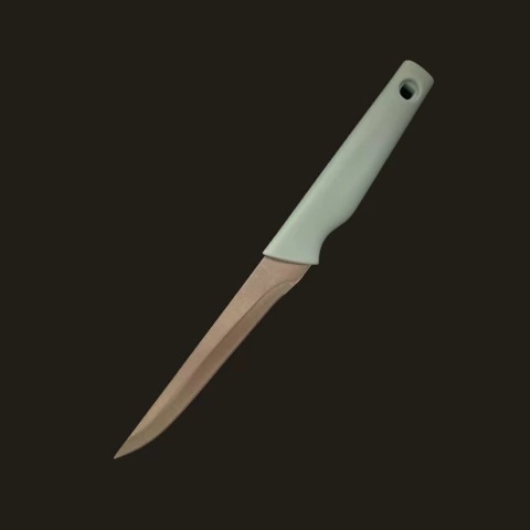 Brinde Faca Utilidades Cabo Plástico Azul