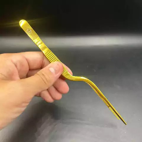 Pinça Culinária Com Degrau 15cm