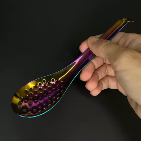 Colher Esferificação 16cm Rainbow | Facas de Chef