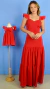 Vestidos tal mãe tal filha Drica e Dani Vermelho
