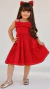 Vestidos Tal Mãe Tal Filha Juliete Vermelho | Miss Li [P.E] na internet