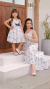 Vestido tal mãe tal filha Iana e Angelina Florzinhas - Miss Li • Moda Feminina • Tal Mãe Tal Filha