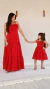 Vestidos Tal Mãe Tal Filha Juliete Vermelho | Miss Li [P.E]