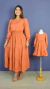 Vestidos Tal Mãe Tal Filha Gabriela Terracota Adulto e infantil - Miss Li • Moda Feminina • Tal Mãe Tal Filha