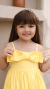 Imagem do Vestidos Amarelo Manteiga Tal Mãe Juliete Tal Filha Juju | Miss Li