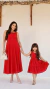 Vestidos Midi Tal Mãe Tal Filha Vermelho | Adele Miss Li [P.E] - Miss Li • Moda Feminina • Tal Mãe Tal Filha