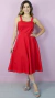 Vestido Adulto Livia Vermelho na internet
