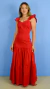 Vestido Adulto Drica Vermelho - comprar online