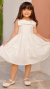 Vestidos Branco Tal Mãe Juliete Tal Filha Juju Off White | Miss Li