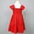 Vestido Infantil Helena Vermelho na internet