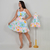 Kit de Vestidos Aimê Aquarela e infantil Vitoria