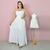 Kit de Vestidos Dalila e infantil Selena Branco