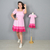 Kit Vestidos Lilian Rosa e Marisa Infantil - comprar online