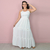Vestido Adulto Dalila Branco na internet