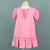 Imagem do Kit de vestidos Beatriz Coral adulto e infantil [P.E]