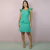 Kit de Vestidos Ágata Verde Adulto e Infantil - comprar online