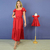 Kit de Vestidos Joice Vermelho Adulto e Infantil - loja online