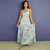 Vestido adulto Ivete Fundo-do-mar