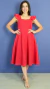 Kit de Vestidos Débora Vermelho Adulto e Infantil - comprar online