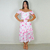 Kit de vestidos adulto Felicia e infantil Amanda Borboletas Rosa - loja online