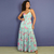 Vestido adulto Ivete Fundo-do-mar - Miss Li 