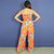 Macacão Hollywood Max Flor Laranja - loja online