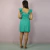 Kit de Vestidos Ágata Verde Adulto e Infantil