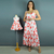 Kit de vestidos adulto Francine e infantil Amanda Flores Vermelho Tom - loja online