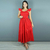 Kit de vestidos Monique Vermelho Adulto e Infantil - comprar online