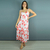 Imagem do Vestido adulto Francine Flores Vermelho Tom
