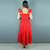 Imagem do Kit de vestidos Monique Vermelho Adulto e Infantil