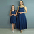 Kit de vestidos Adele Marinho adulto e infantil - loja online