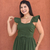 Vestido adulto Monique Verde Militar [P.E] - comprar online