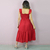 Kit Vestido adulto Adriele Vermelho e infantil Helena Vermelho