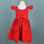Vestido infantil Monique Vermelho