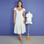 Kit de vestidos Andressa Adulto e infantil